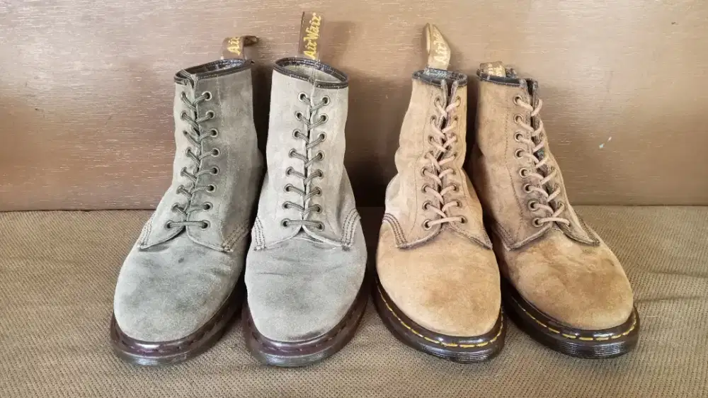 Sepatu boots Dr.Martens 1460 MIE Vintage brown 8UK/42EUR