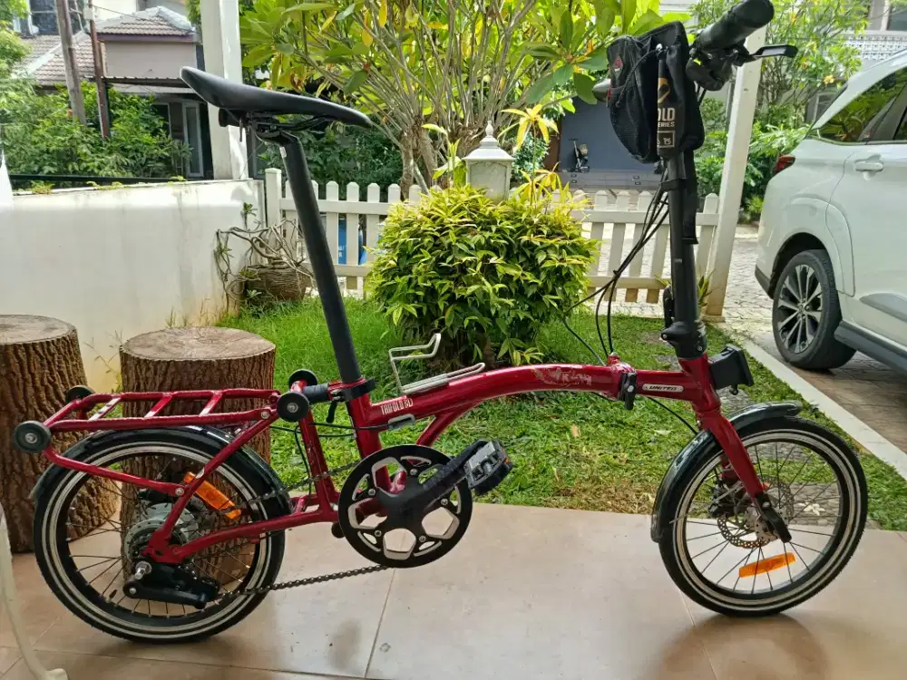 Sepeda Lipat Trifold 8D limited