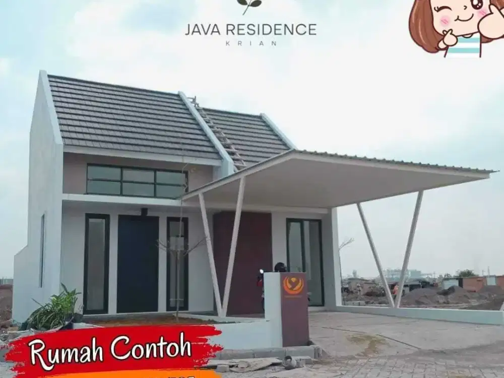 Dijual Rumah Exclusive Modern Java Residence Free DP