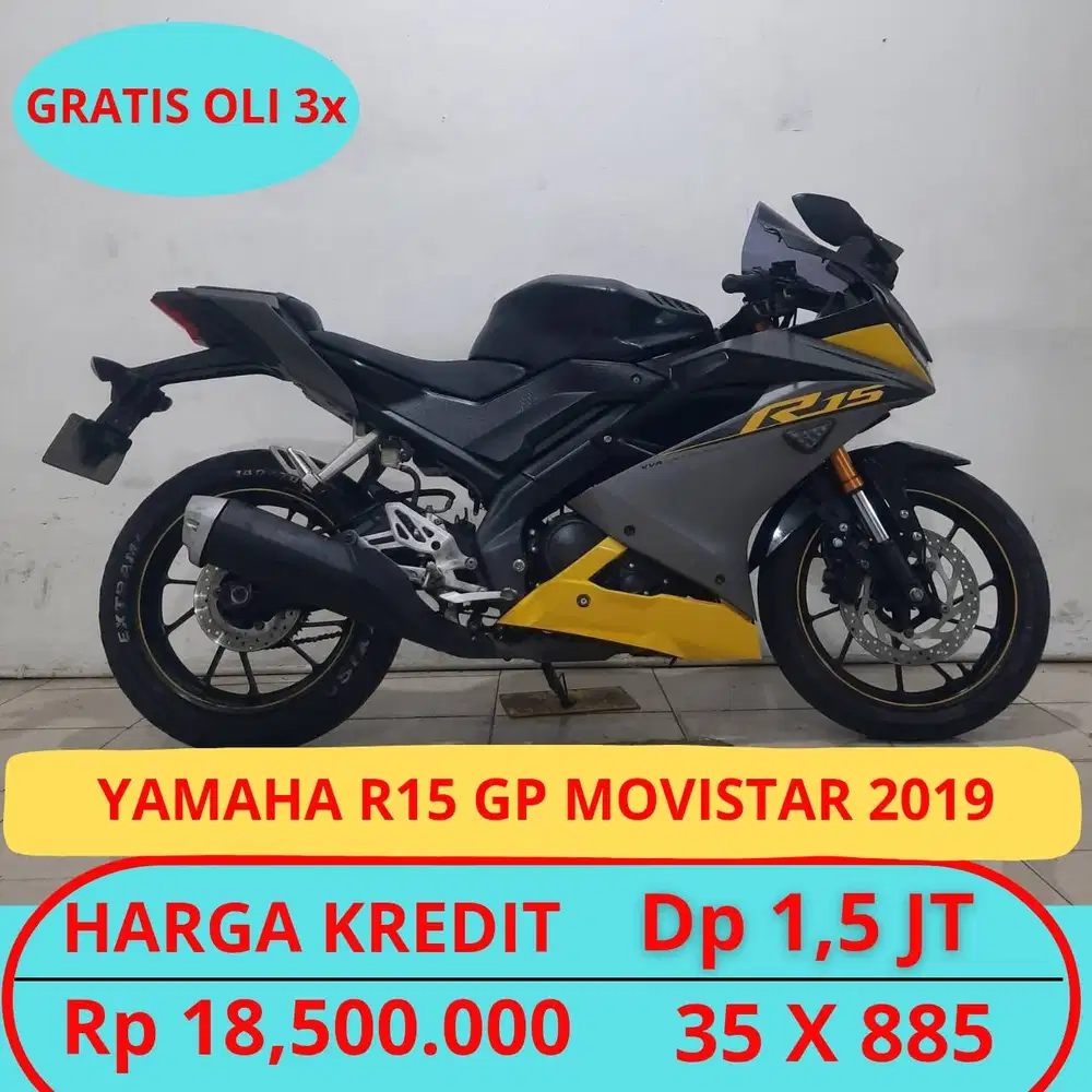 YAMAHA R15 GP MOVISTAR 2019 PROMO SPESIAL