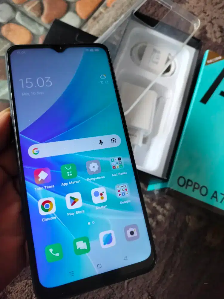 Oppo A77S (8+4/128)segel.fulset spt baru no minus.Gamming.hrg PASS