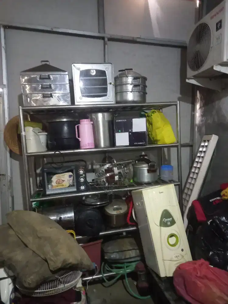 Dijual rak stainless 5 susun