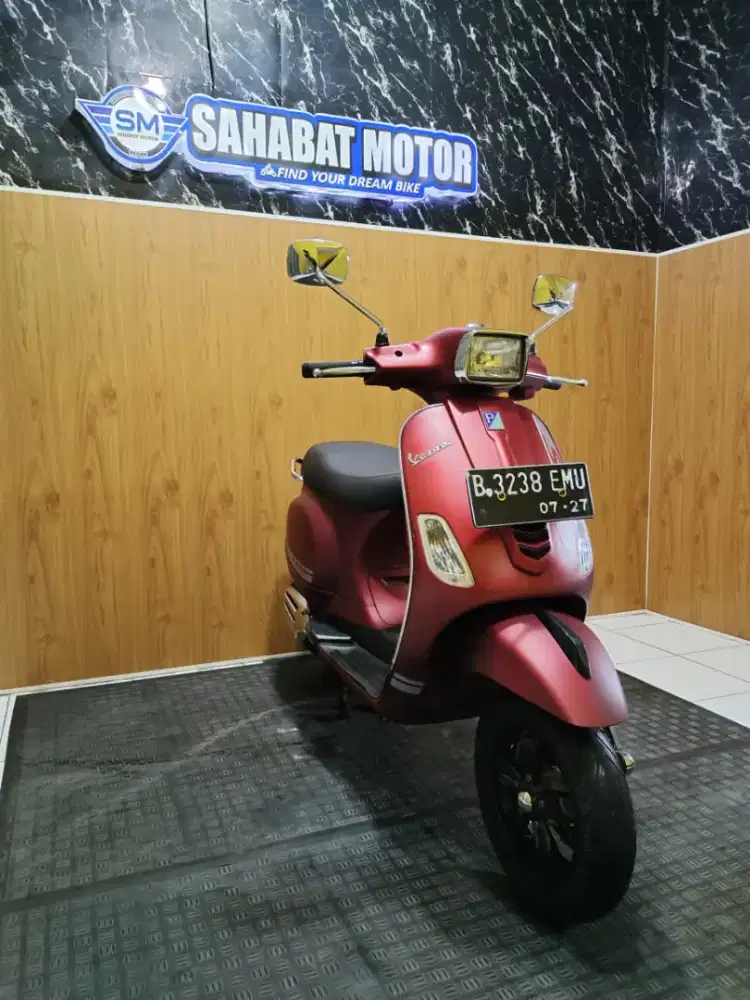 VESPA S 125 IGET THN 2018 SIAP PAKAI