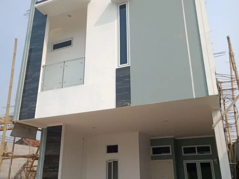 Dijual Rumah Baru Minimalis Modern di Jl Pisangan Baru Jakarta Timur