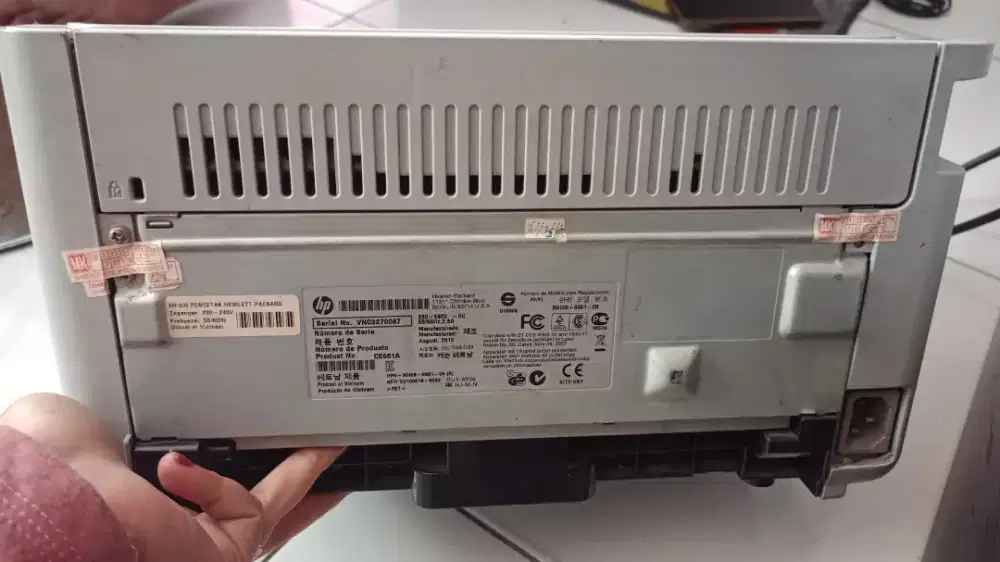 Dijual printer hp type HP LASERJET P1102