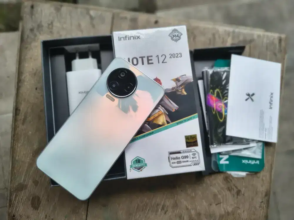 Infinix note 12 2023 ram 8/256 fullset