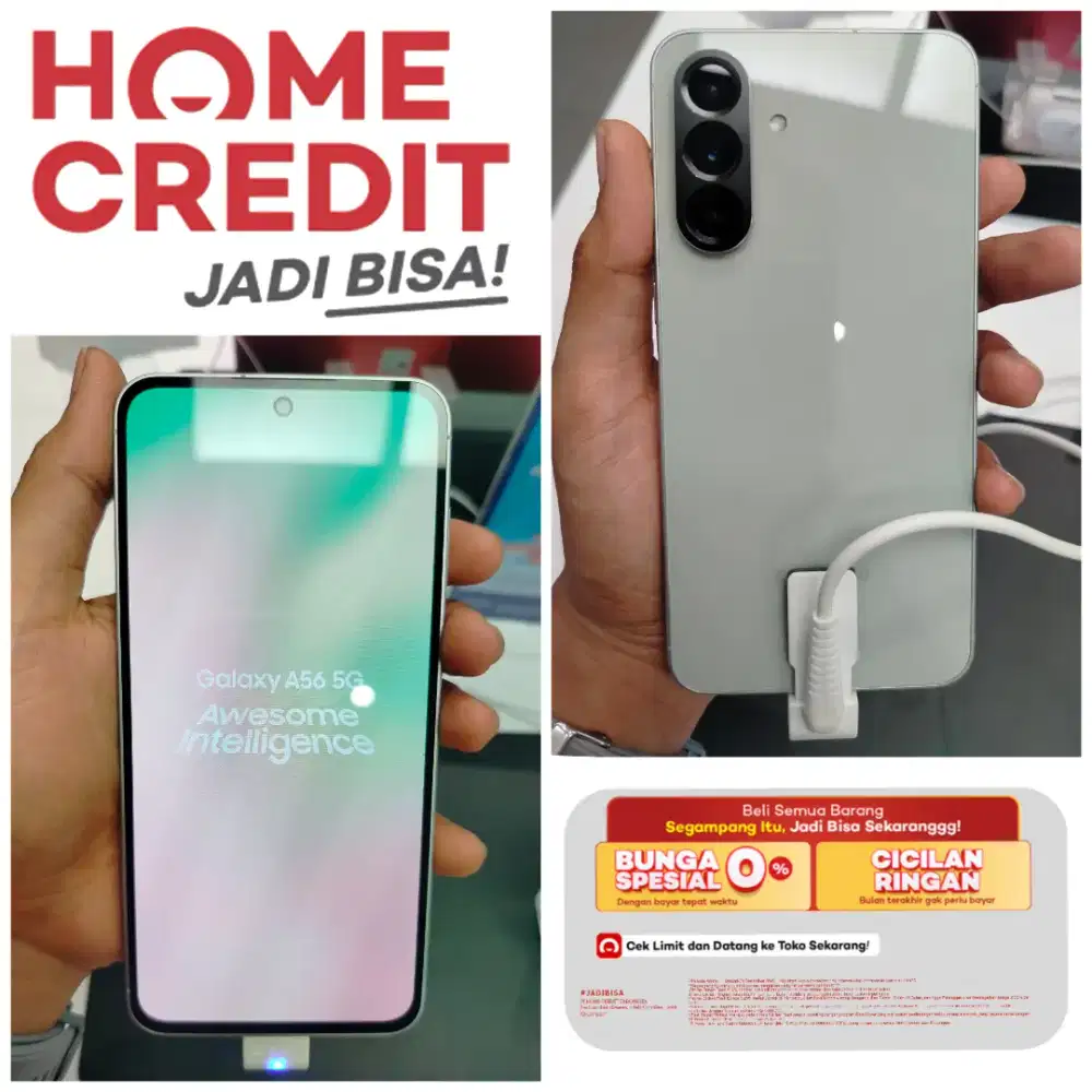 PROMO SAMSUNG GALAXY A56 5G RAM 8/256GB CICILAN TRIPEL ZERO BY HCI