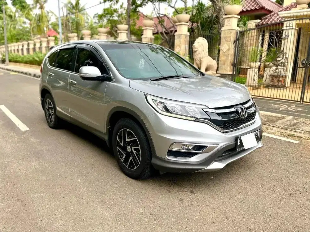 CRV 2.0 FACELIFT 2016 MATIC SILVER DP5JT ISTIMEWA MULUS