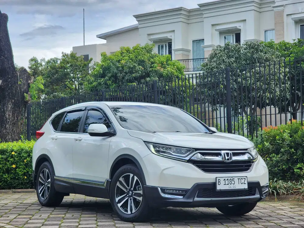 TDP 30.JT NEGO| CRV TURBO PRESTIGE 1.5 AT 2018 PUTIH SEGER ISTIMEWA !!