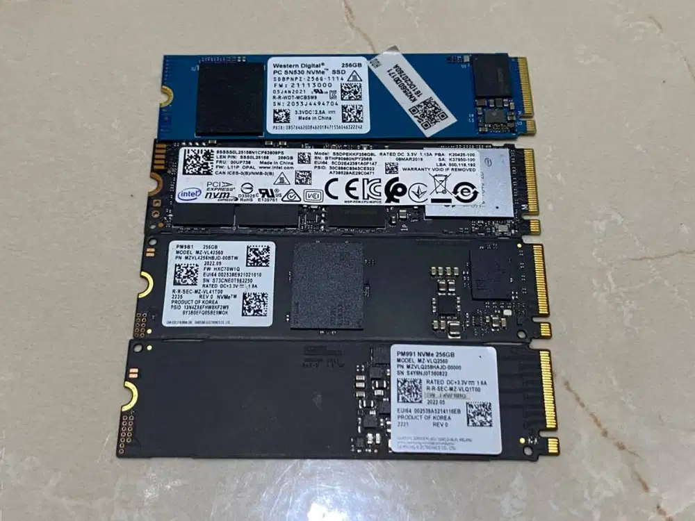 SSD M2 NVME 2280 256GB Second Copotan Original