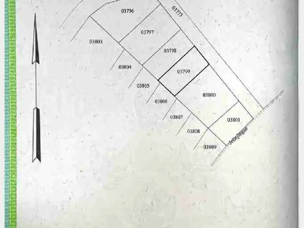 Lahan Murah banjar sengguan buduk lingkungan tenang SHM zona kuning