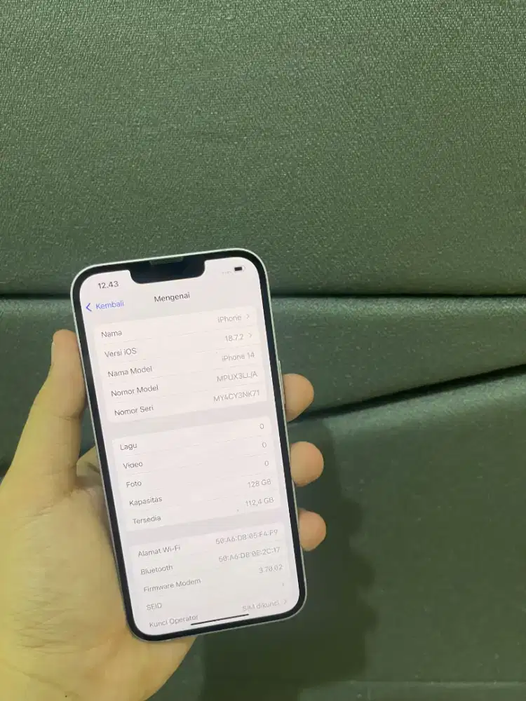iPhone 14 128 inter all operator