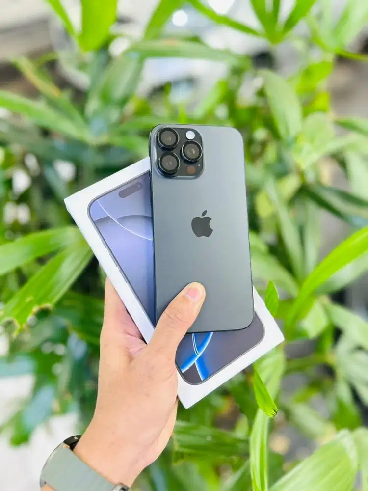 Iphone 16 Pro Max 256 gb Bea Cukai Second Fullset Mulus