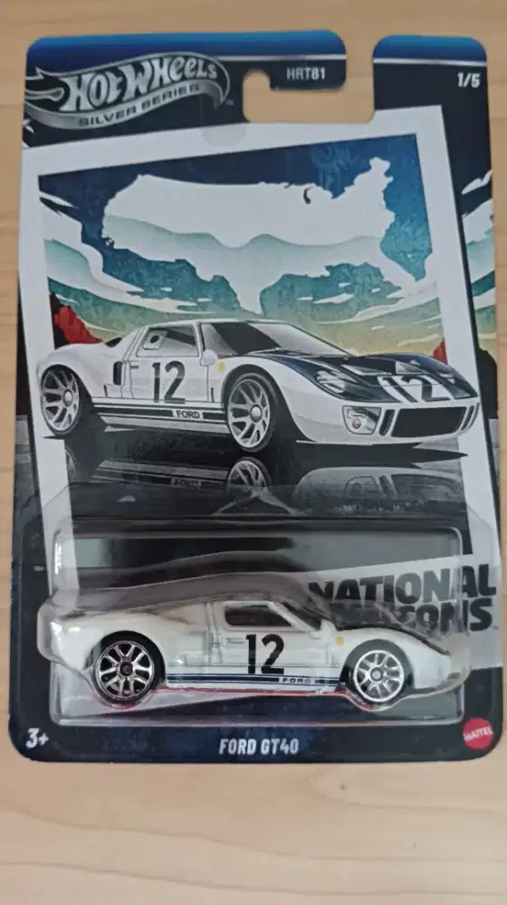 Hot Wheels Ford GT40 National Icons