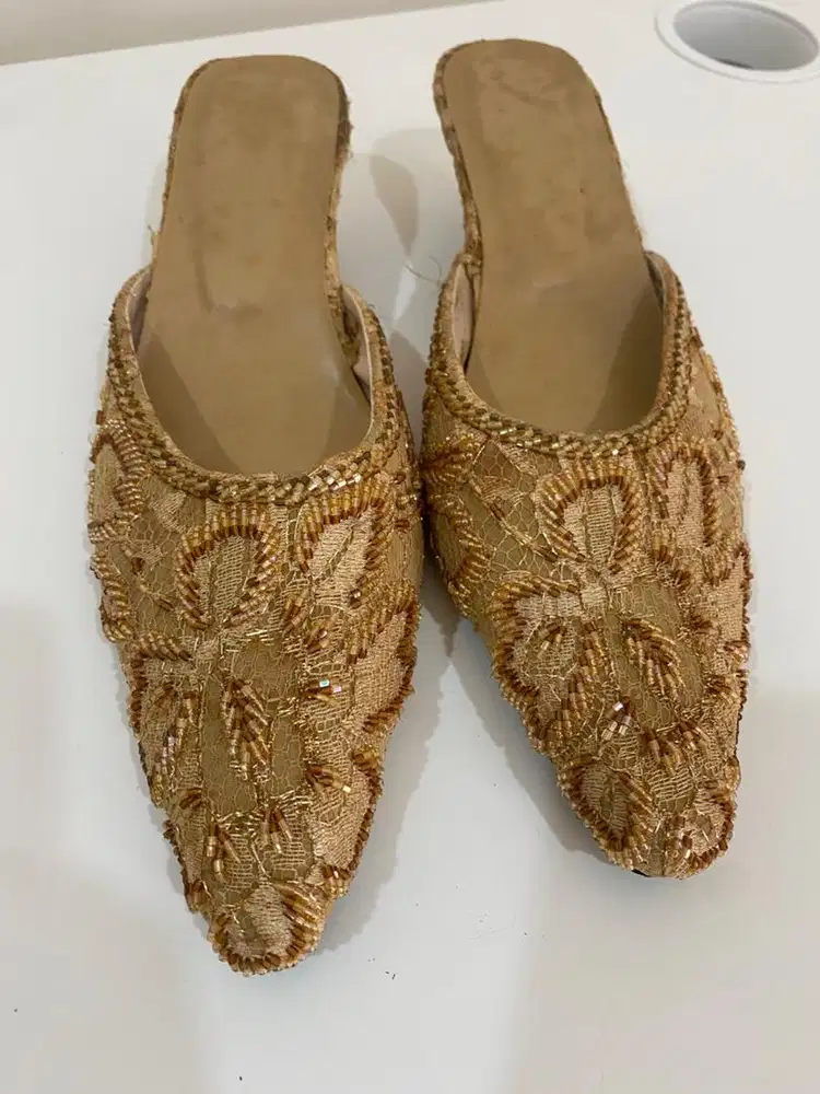 Sandal selop payet bagus