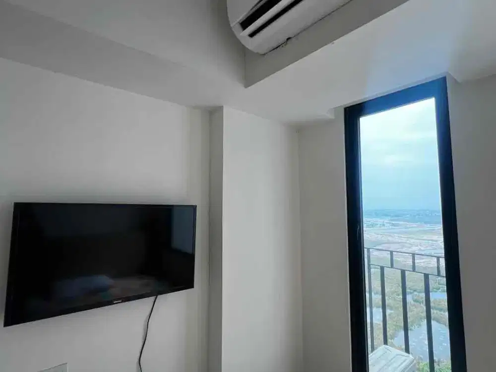 disewakan Apartemen Osaka Riverview Pik2 studio furnish 11jt/thn