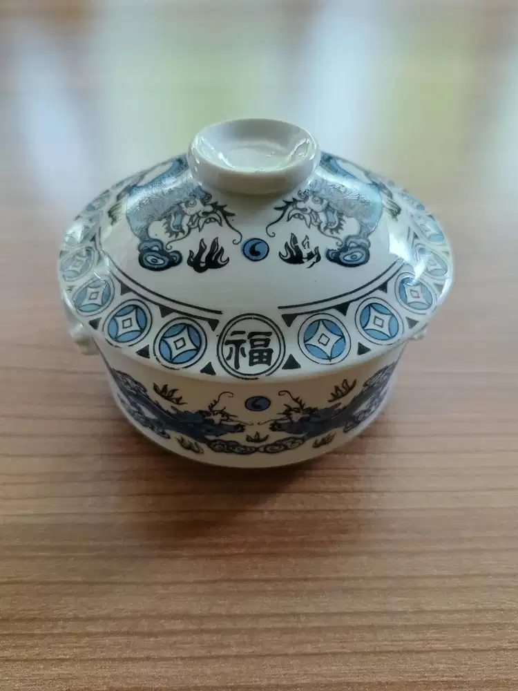 JUAL MANGKOK SOUP KERAMIK VINTAGE ASLI TIONGKOK