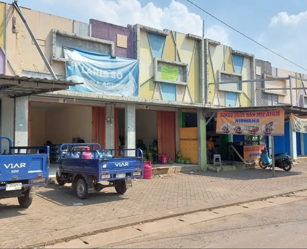 DIJUAL RUKO 1 lantai dekat pasar traditional HARVEST CITY