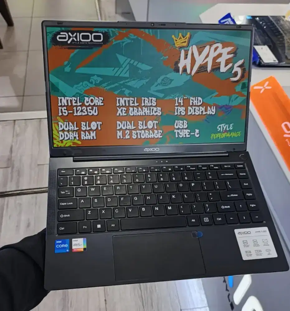 AXIOO HYPE 5 SIAP PAKAI