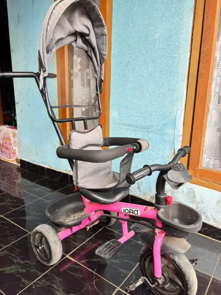 Sepeda roda 3 + dorongan