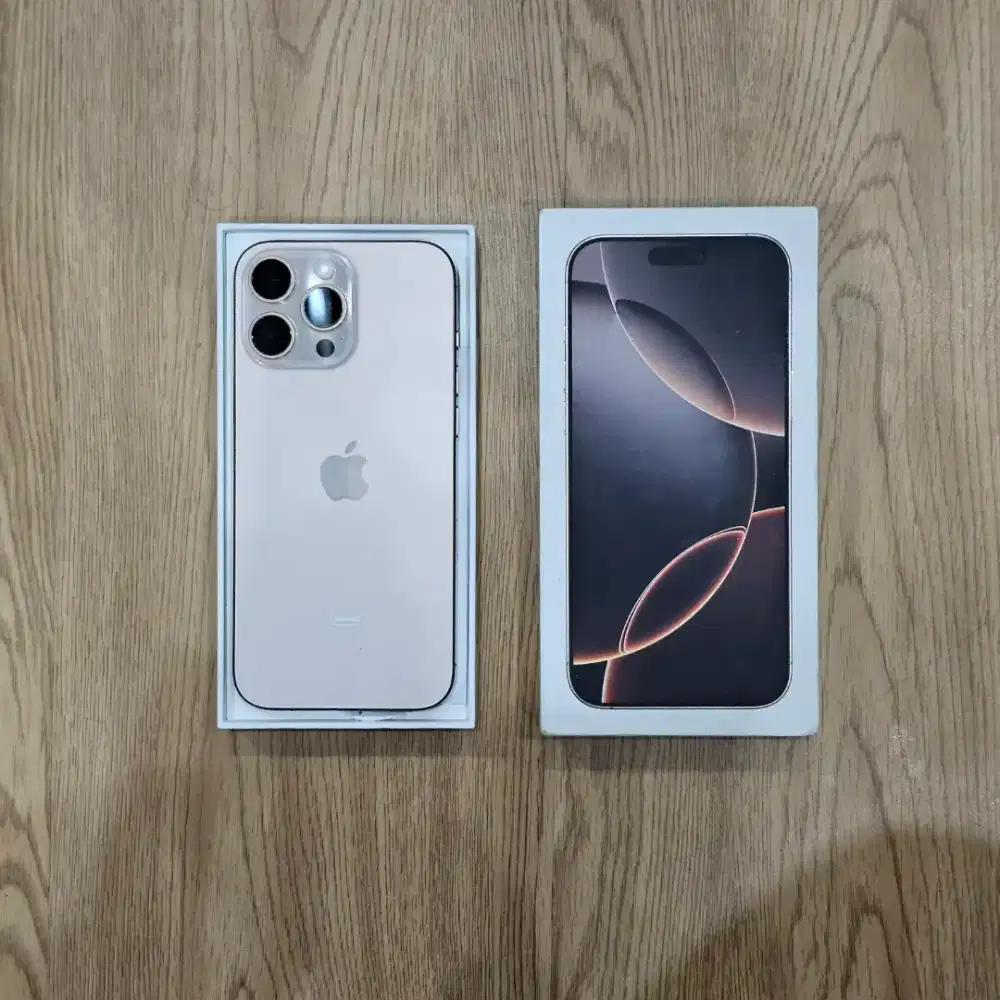 iPhone 16 Pro Max  256GB iBox Mulus Fullset