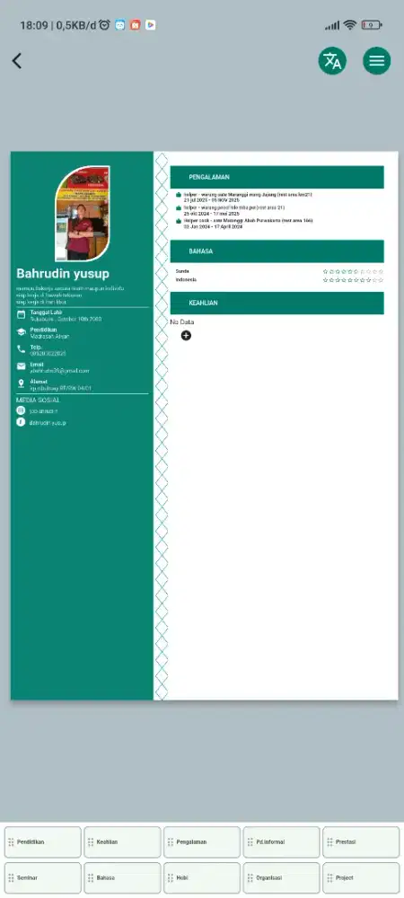 Cari pekerjaan apa saja