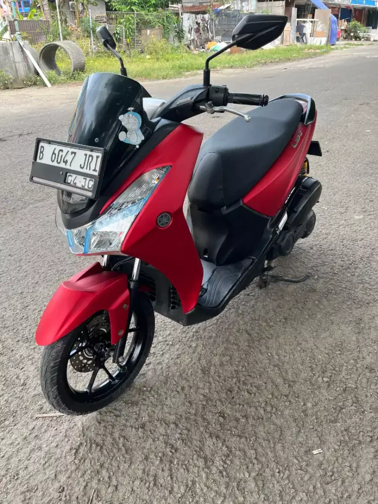Yamaha Lexi 125 Cc Kunci Merah Doff