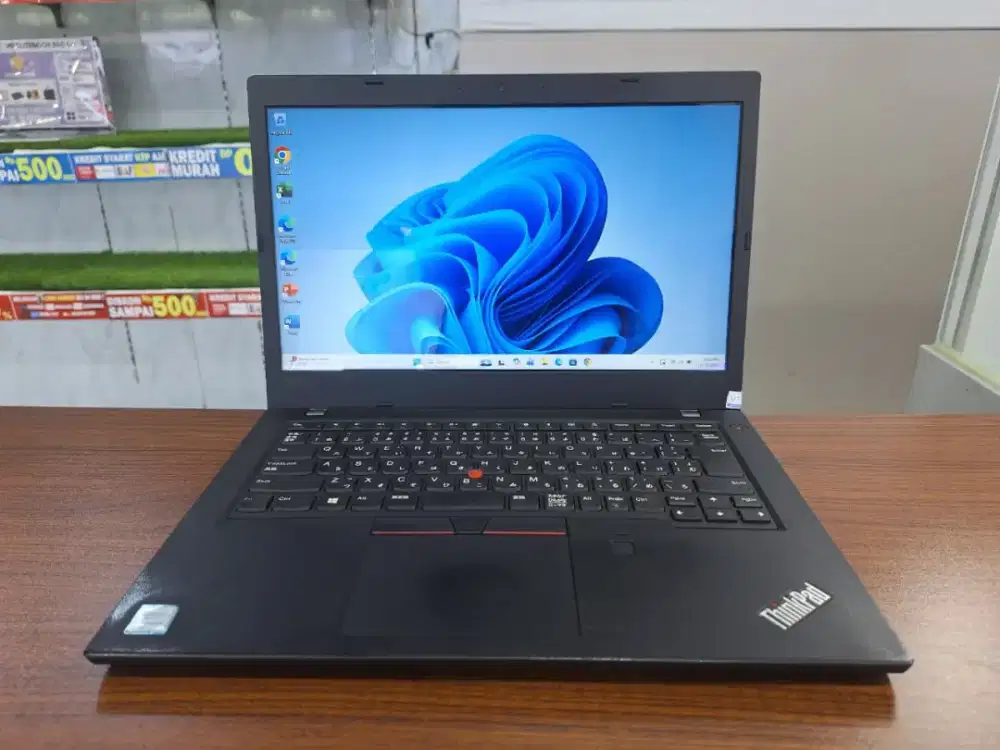 DIJUAL MURAH LAPTOP THINKPAD L480 CI5 RAM 8 BISA COD FREE ONGKIR