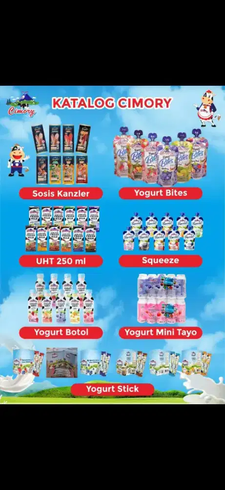 menjual prodak cimory