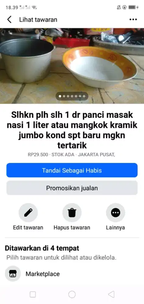 Slhkn plh slh 1 dr panci magic com UK 1 liter atau sblh nya hrg murah