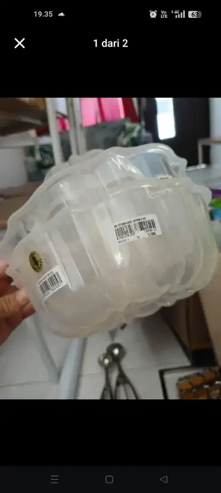 Loyang pudding plastik