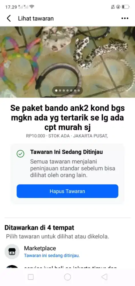 Se paket bantu utk ank2 kond bgs mgkn ada yg tertarik murah sj cpt