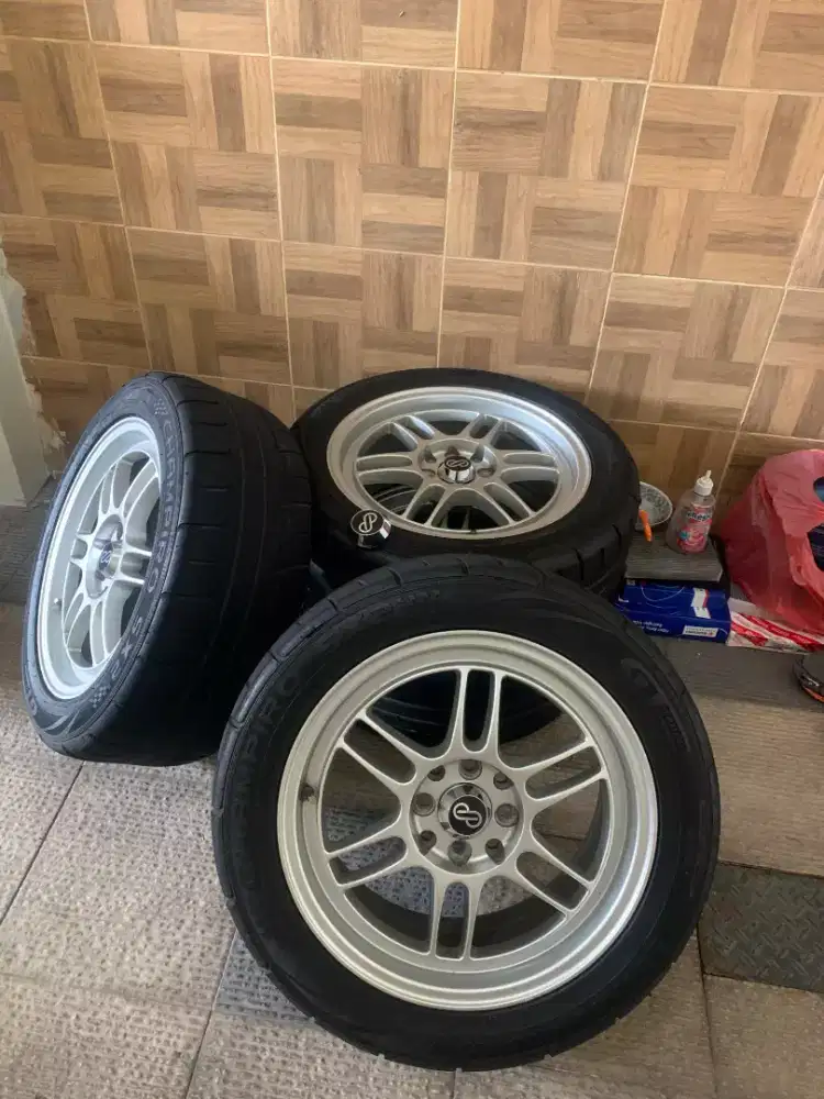 Velg dan ban r16 rpf1 enkei sx2