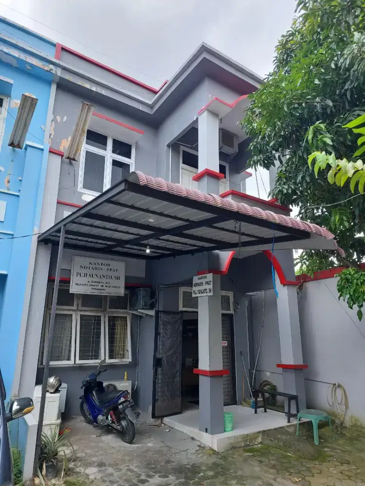 Ruko 2 lt lokasi strategis utk kantor/rumah (pondasi utk 3 lt) (nego)