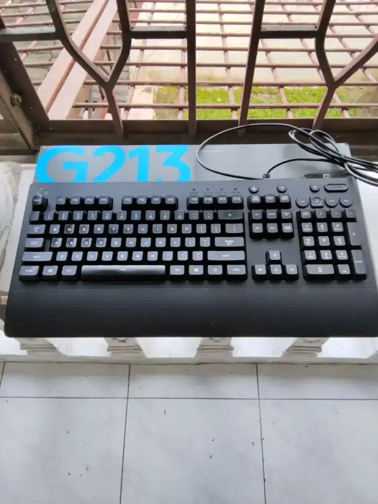 Logitech G213 Prodigy Gaming Keyboard, RGB Backlit, USB Wired Kabel