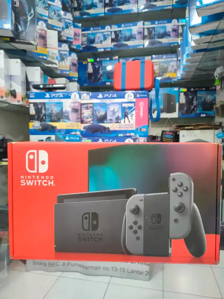 Nintendo switch v2 MC 128gb grey fullgames