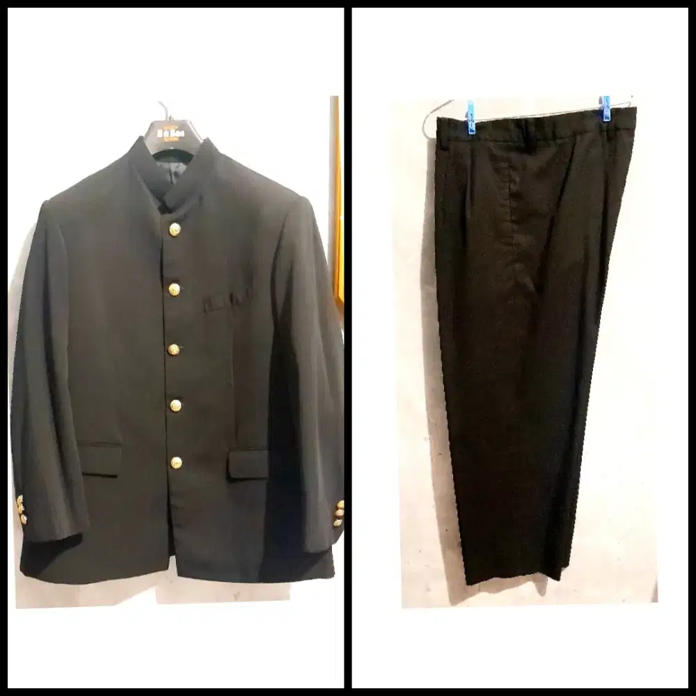 Baju Demang beserta celana warna hitam