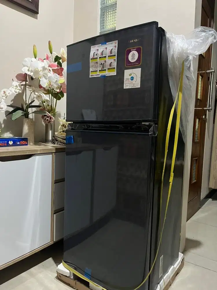 Sharp Kulkas 2 Pintu 172 L SJ 195MNHS