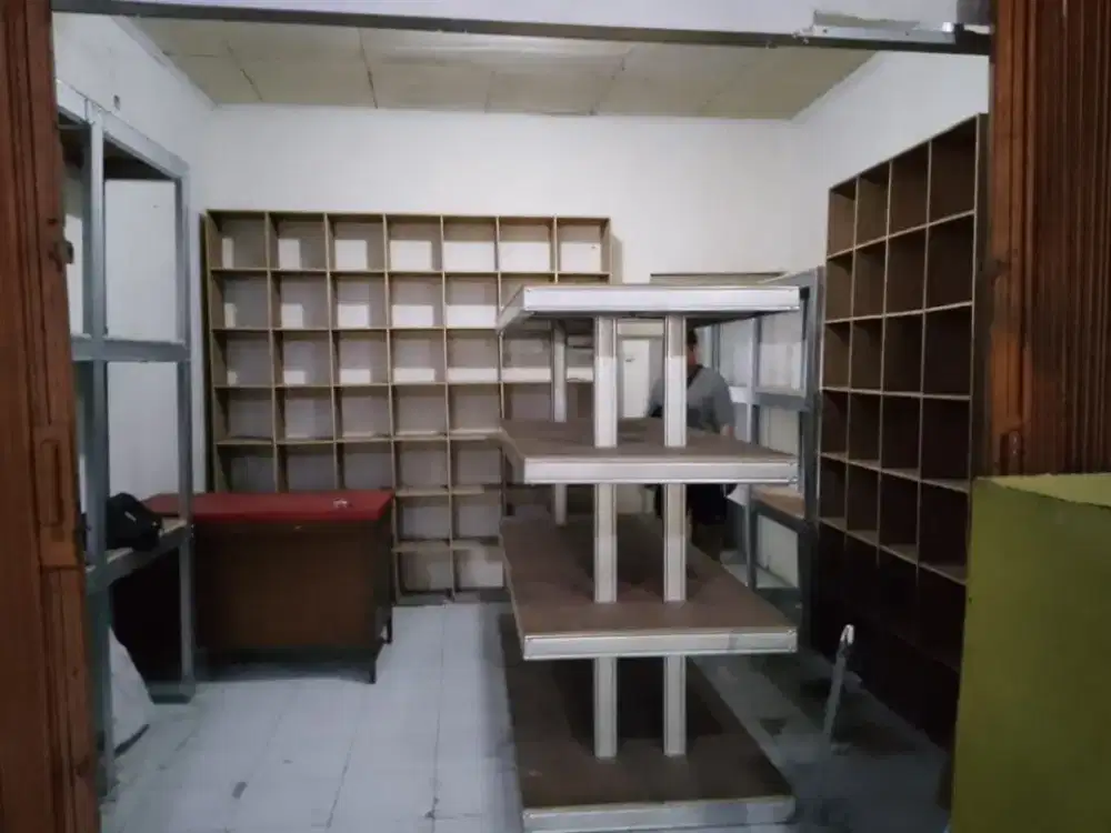 Jual cepat paket rak untuk usaha