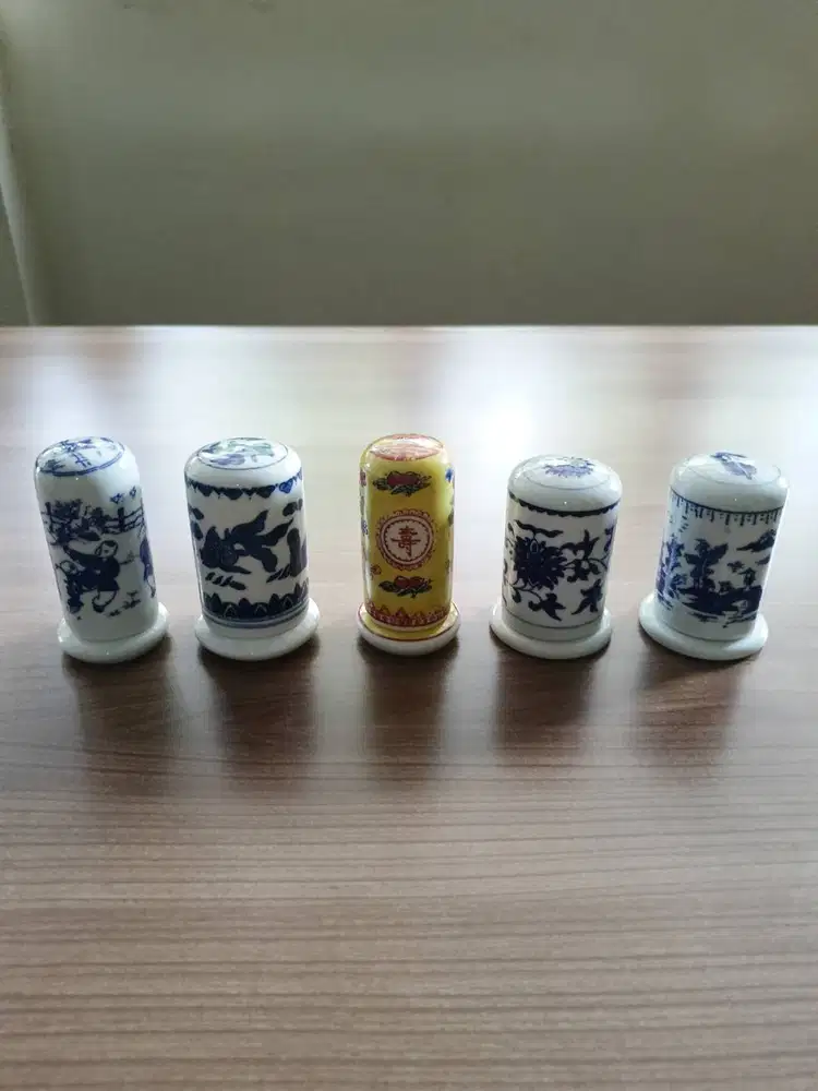 JUAL 5 TEMPAT TUSUK GIGI KERAMIK ASLI TIONGKOK