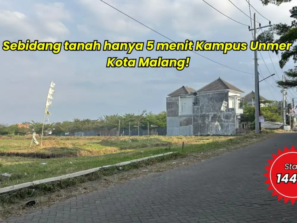 Kavling Semenit Kampus Unmer Kota Malang