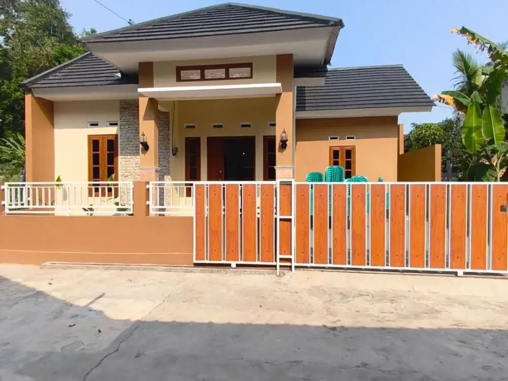 JUAL RUMAH MURAH SEYEGAN AKSES MOBIL PAPASAN 595JT NEGO