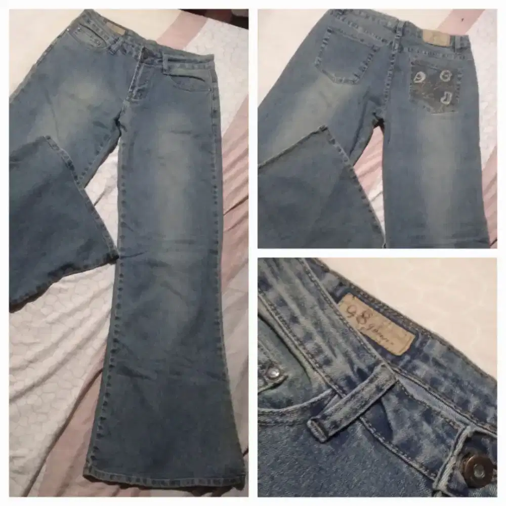 SALEE!! Jeans cutbray cewe