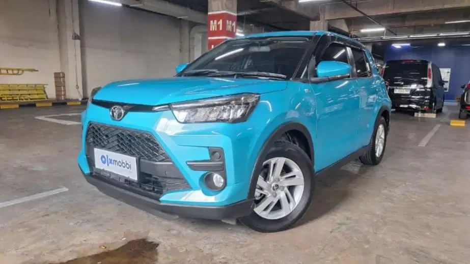 DP Rendah  8JT - Toyota Raize 1.2 G Bensin-AT 2021 Biru