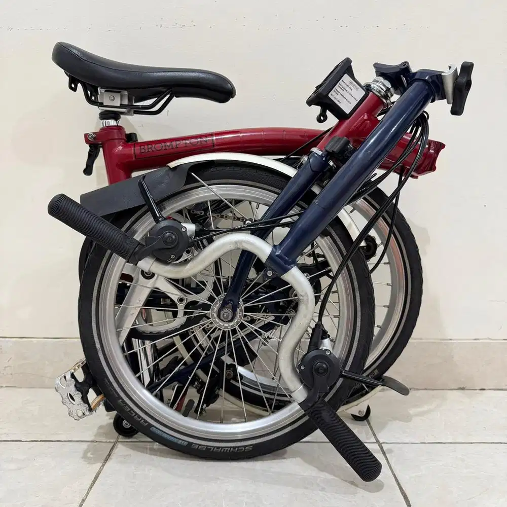 BROMPTON M6L HOUSE RED BLUE 2020 - ISTIMEWA