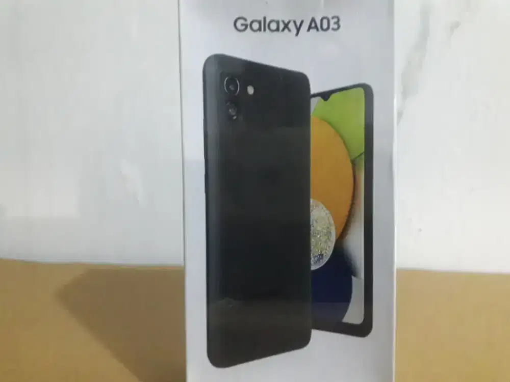 Samsung A03 4/64 Hitam Baru