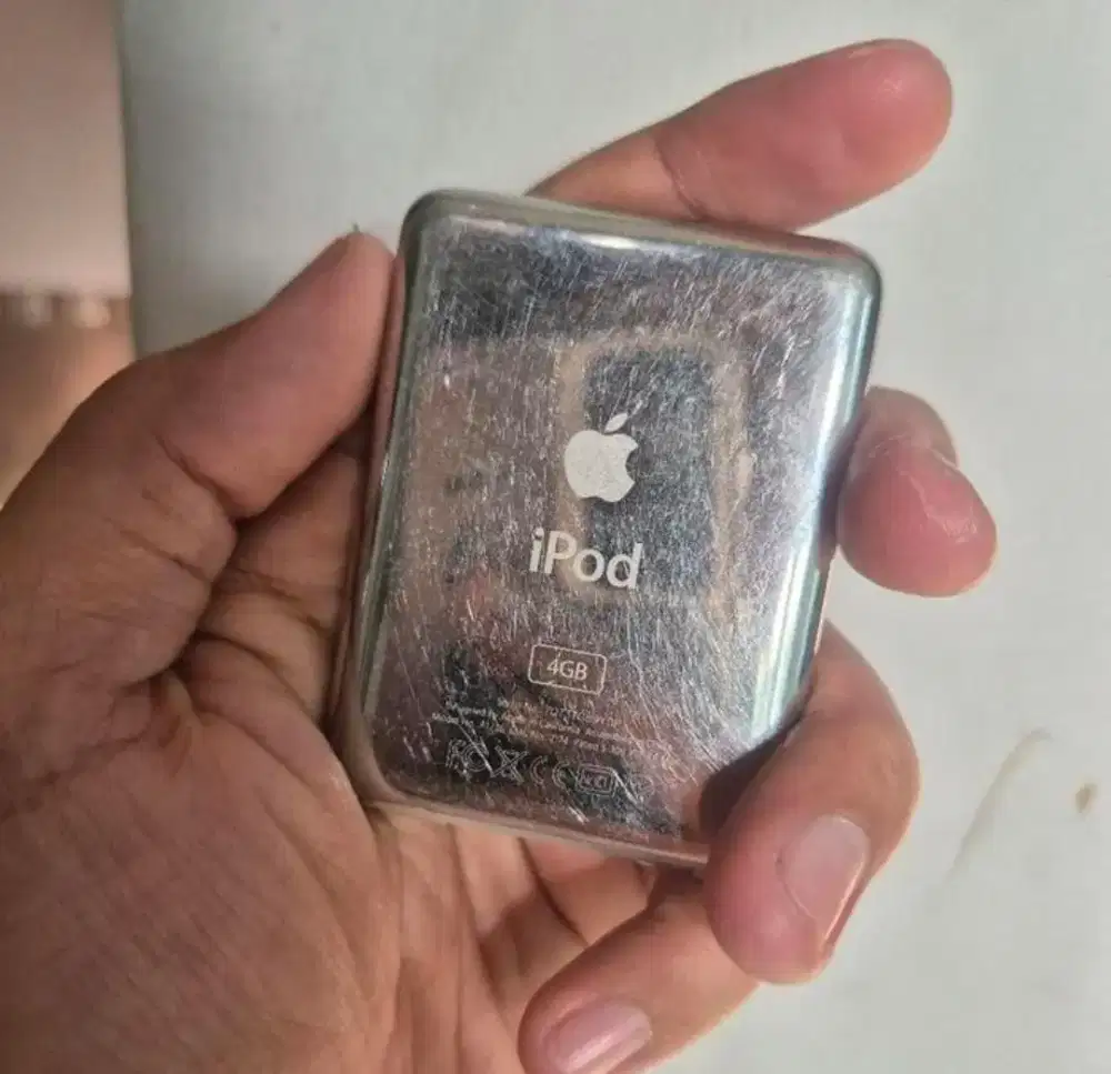 Ipod nano rd3 silver langka