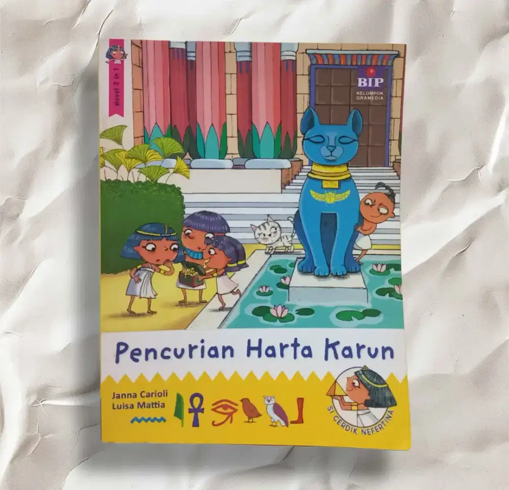 Buku Anak Si Cerdik Nefertina: Pencurian Harta Karun