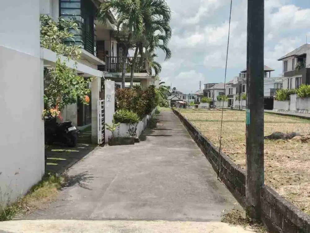Villa 2 lt Baru Hanya 200m Dari Pantai Cemagi Canggu#milik sendiri#20m dari jln utama.