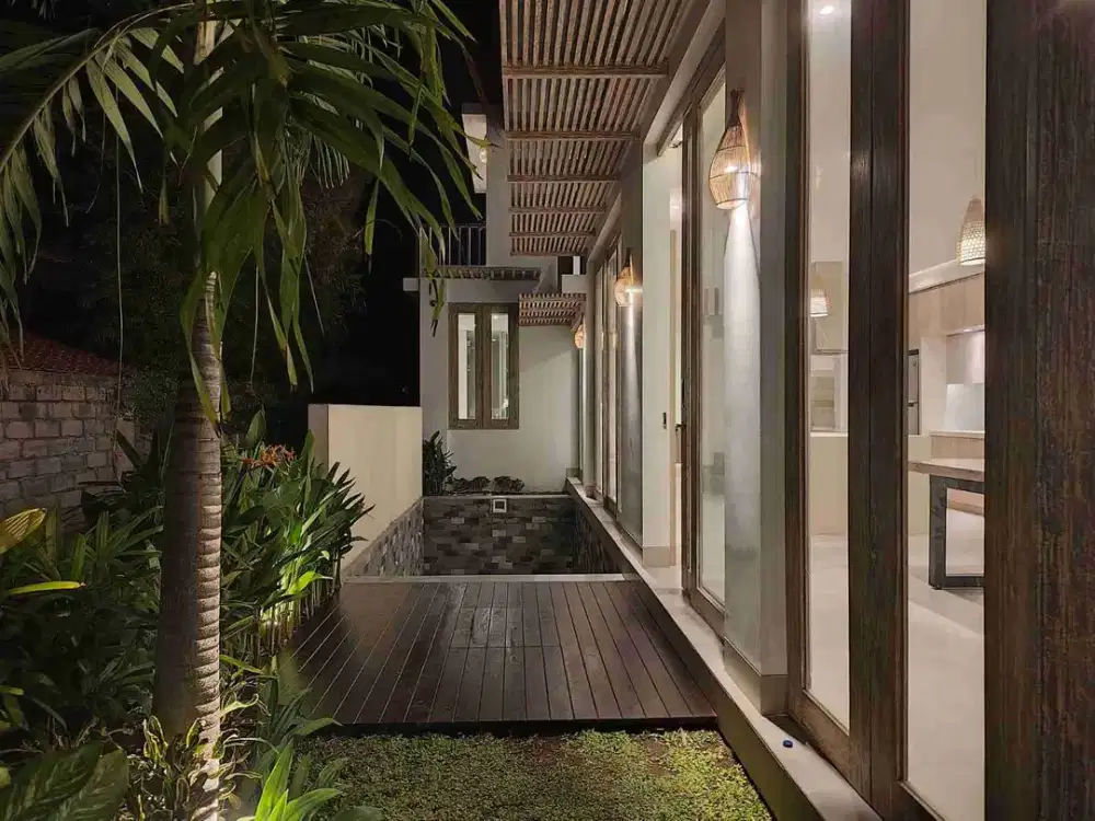 Villa 2 lt Baru Hanya 200m Dari Pantai Cemagi Canggu#milik sendiri#20m dari jln utama. - Thumbnail 4